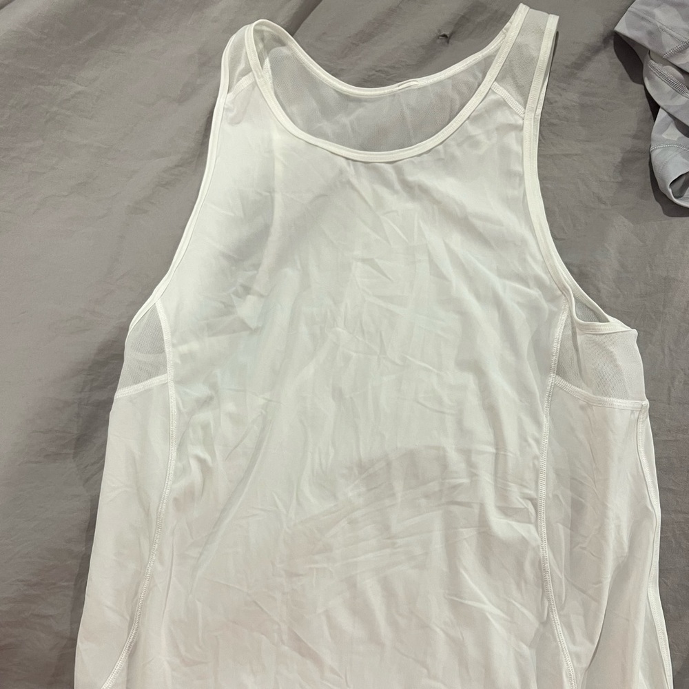Lulu mesh tank top